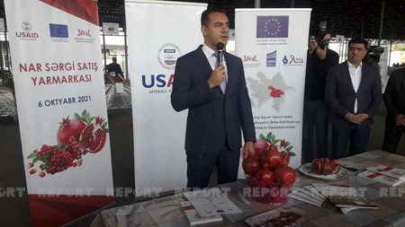 Kürdəmirdə Nar Sərgi-Satış Yarmarkası keçirilib