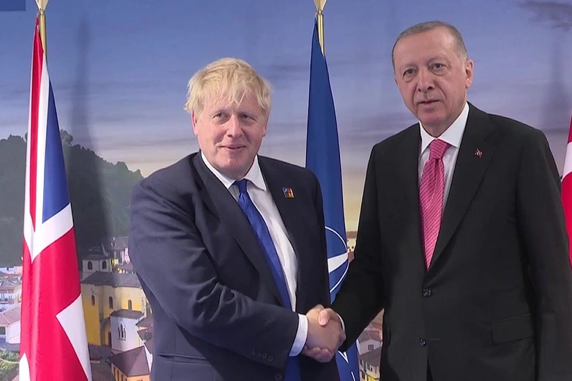 Эрдоган и Джонсон обсудили двусторонние отношения