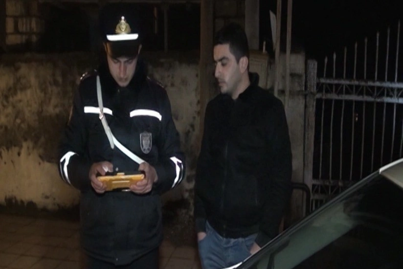 Astarada bayram axşamı reyd keçirilib, 13 sürücü cərimələnib