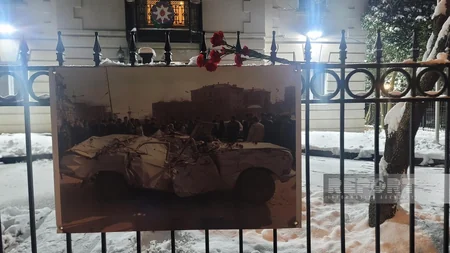 Посольство Азербайджана в США провело выставку, посвященную трагедии 20 января