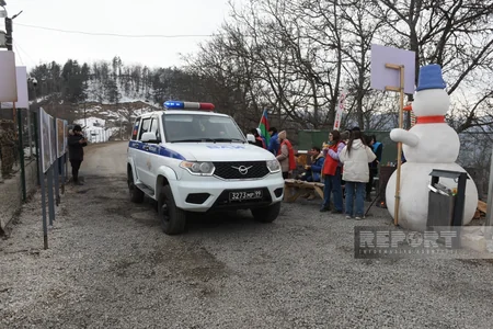 Bu gün Xankəndi-Laçın yolunda sülhməramlıların 78 avtomobili maneəsiz keçib - YENİLƏNİB-18