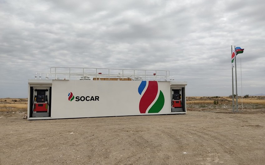SOCAR Petroleum открыла в Агдаме АЗС модульного типа