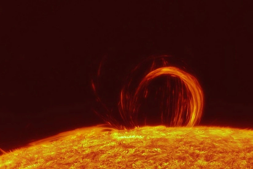 Coronal mass ejection from colossal New Year's Eve solar flare to strike Earth today