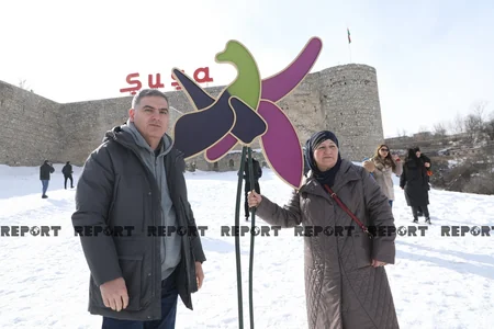 Qarabağın incisi Şuşaya növbəti səfərdən - FOTOREPORTAJ