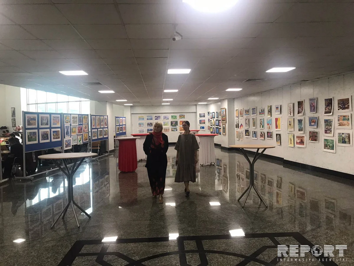 Nəsiminin 650 illiyi münasibətilə İstanbulda beynəlxalq uşaq rəsm sərgisi keçirilir - FOTO