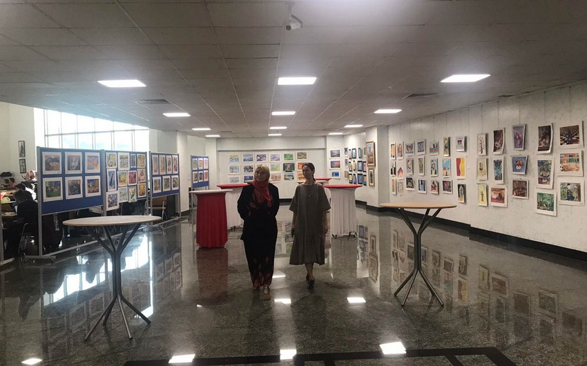 Nəsiminin 650 illiyi münasibətilə İstanbulda beynəlxalq uşaq rəsm sərgisi keçirilir - FOTO