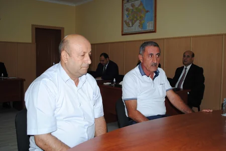 Azərbaycan Dövlət Su Ehtiyatları Agentliyinin sədri Göyçayda vətəndaşlarla görüşüb