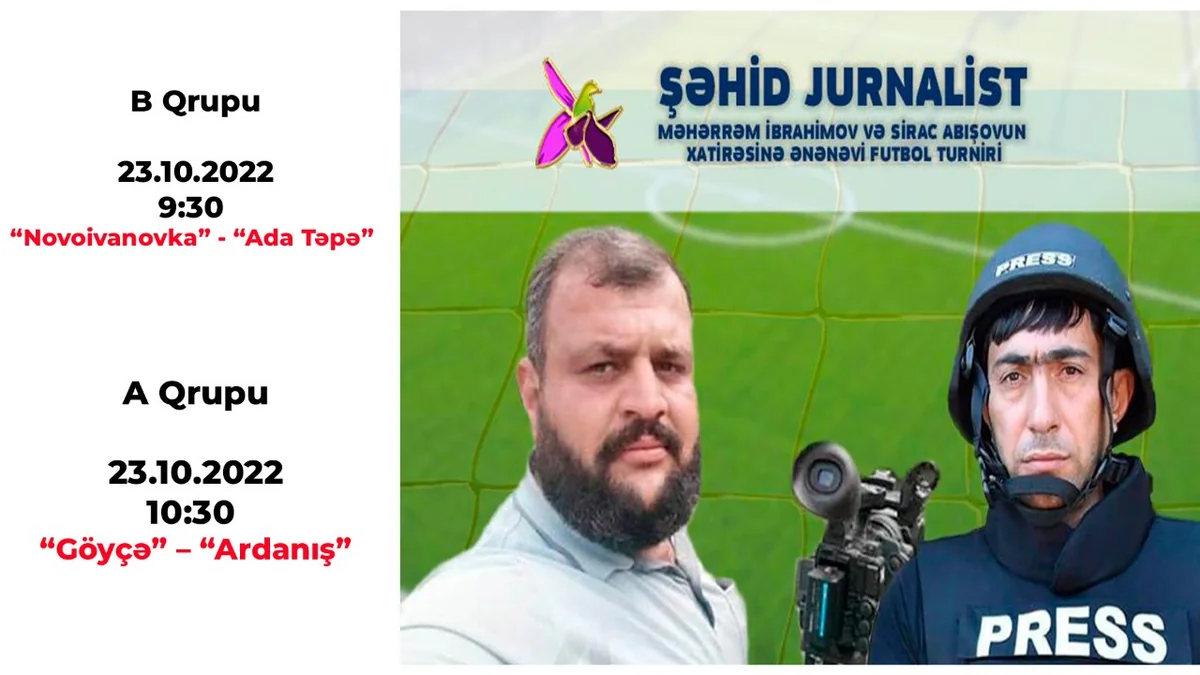 В рамках турнира в память о журналистах-шехидах пройдут матчи III тура
