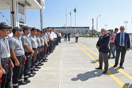 Bakıda II CNG/STQ yanacaqdoldurma məntəqəsinin açılışı olub