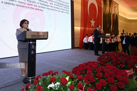 Heydər Əliyev Mərkəzində Türkiyənin yaranmasının 99-cu ildönümü qeyd olunub
