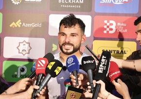 Azərbaycan millisinin üzvü: “Ümid edirəm ki, növbəti mərhələlərdə də qələbələr və medallar qazanacağıq”