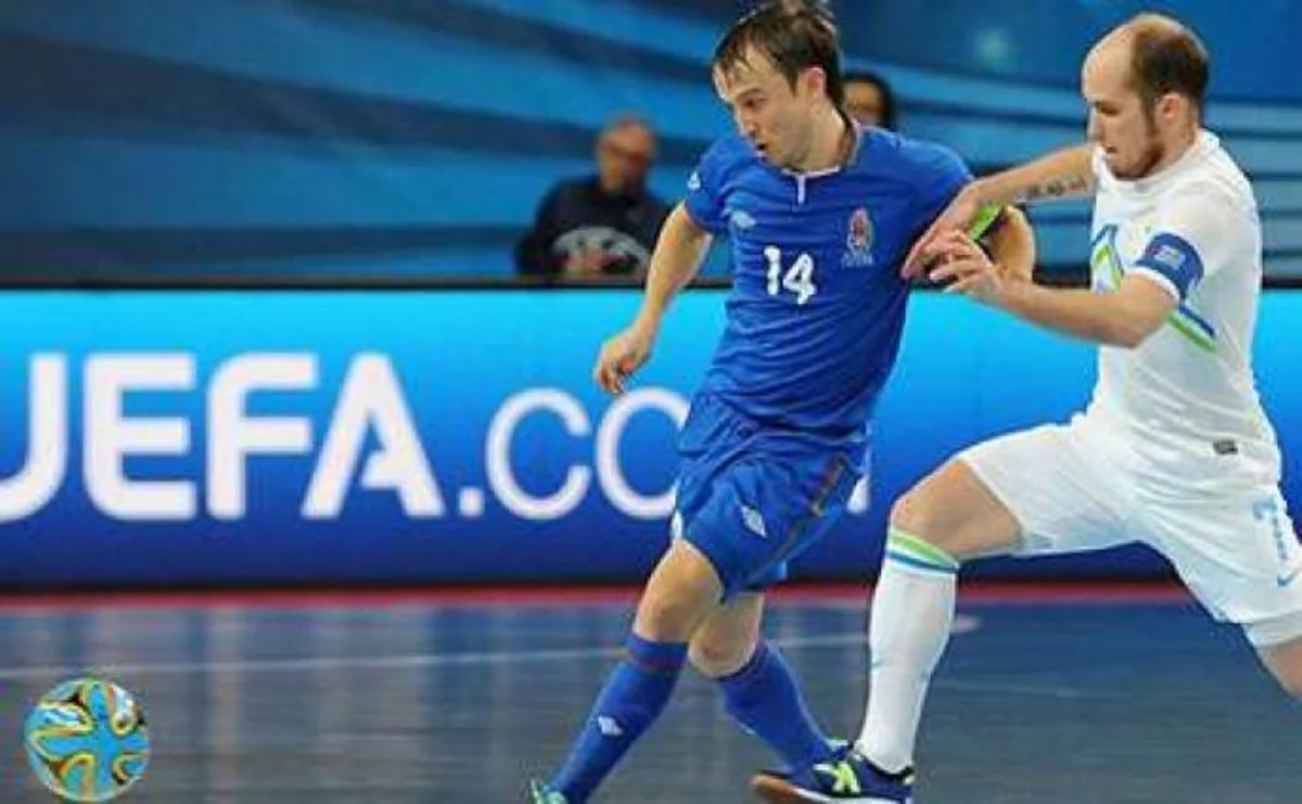 Futzal üzrə Azərbaycan millisi Avropa çempionatında ilk oyununu keçirib
