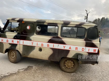Şuşada erməni təxribatı nəticəsində yaralanan hərbçilərimiz Laçın yolu vasitəsilə təxliyə olunub