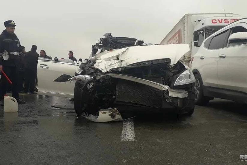 Ucarda yol qəzasında 1 nəfər öldü, 4 nəfər yaralandı - FOTO - VİDEO - YENİLƏNİB