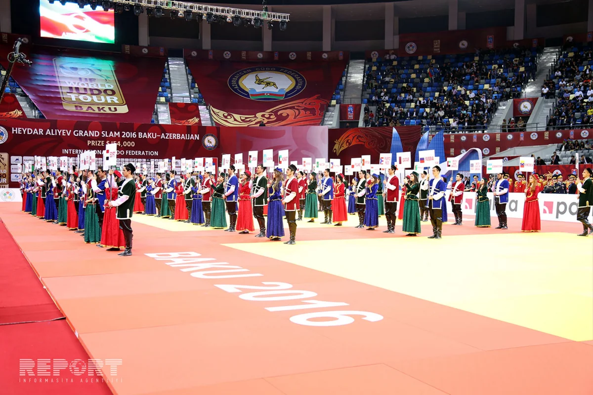 ​Bakıda cüdo üzrə Böyük dəbilqə turnirinin açılış mərasimi keçirilib