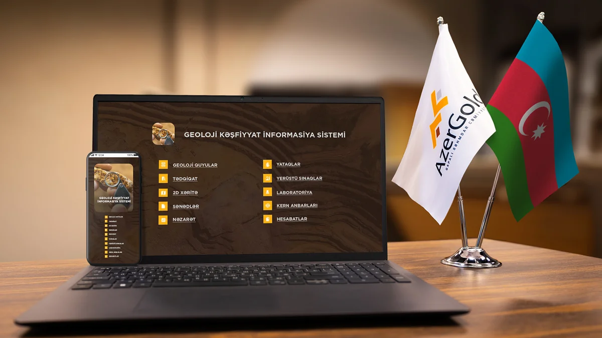 “AzerGold” ölkəmizdə ilk dəfə Geoloji kəşfiyyat informasiya sistemi yaradıb