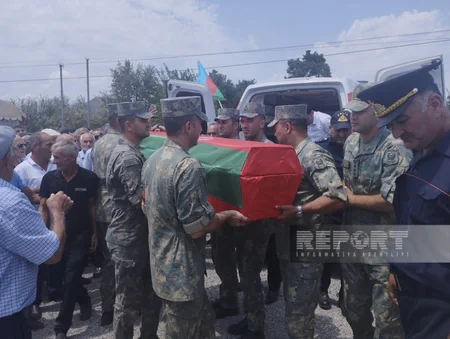 Neftçalada Birinci Qarabağ müharibəsinin şəhidi Yaşar Kərimov dəfn edilib - YENİLƏNİB