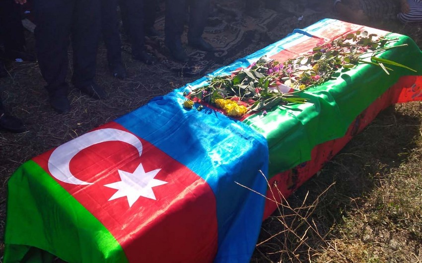Vətən müharibəsi şəhidi dəfn edilib - YENİLƏNİB
