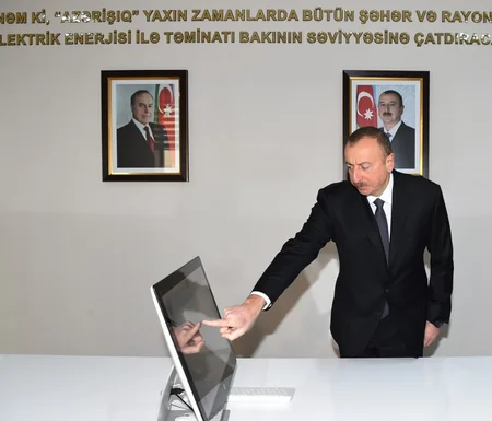 Prezident İlham Əliyev Saatlı rayonuna səfərə gedib