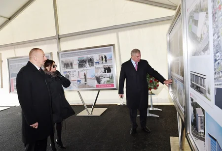 Prezident İlham Əliyev “Bakı Ağ Şəhər”də görülən və görüləcək işlərlə tanış olub