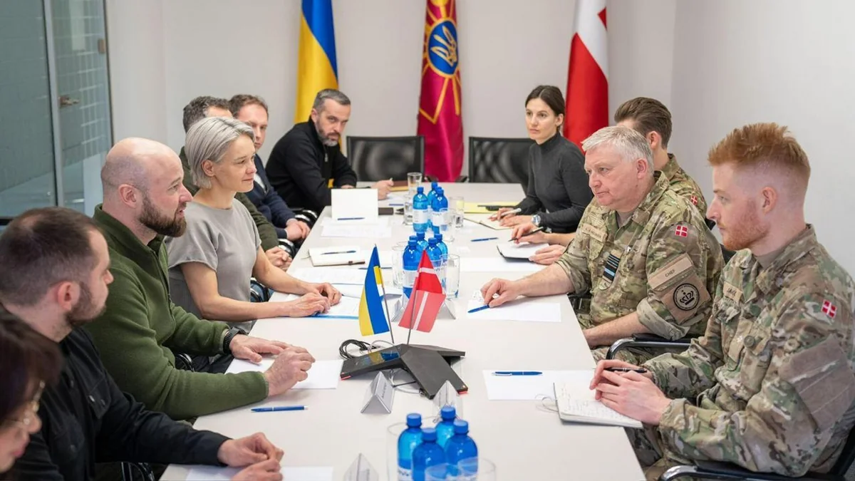 Украина и Дания договорились сотрудничать в сфере военных закупок для Киева