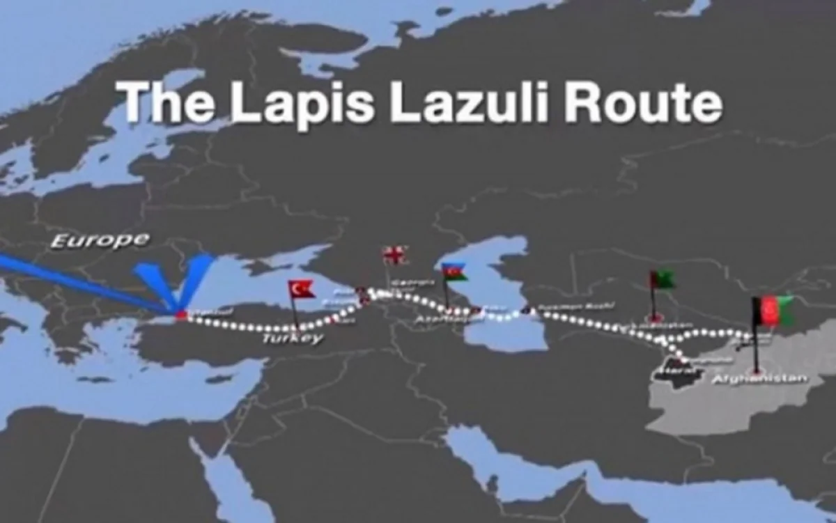Azərbaycanın iştirakçısı olduğu Lapis-Lazuli marşrutu ilə yükdaşımalarına başlanılıb