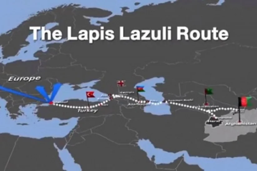 Azərbaycanın iştirakçısı olduğu Lapis-Lazuli marşrutu ilə yükdaşımalarına başlanılıb