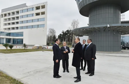 ​Azərbaycan Prezidenti “Kür” Olimpiya Tədris-İdman Mərkəzində olub