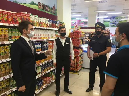 Bakıda marketlərdə reyd keçirilib, cərimələnənlər var