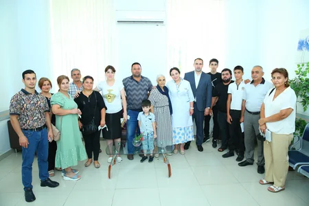 Переселяемые в село Агалы семьи проходят медобследование