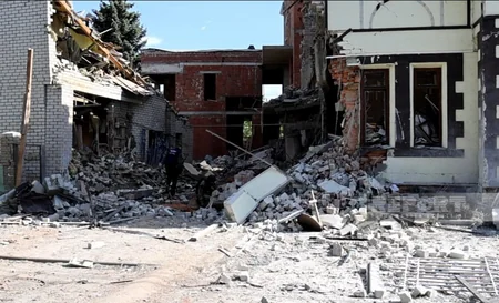 Results of recent attacks on Ukraine - PHOTOS