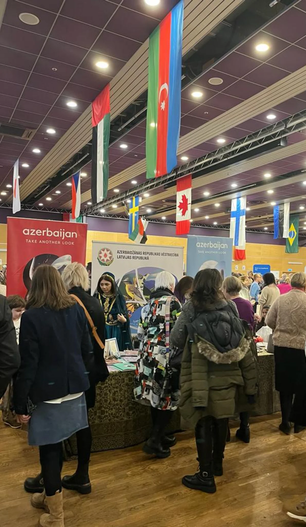 Azərbaycan səfirliyi Latviyada xeyriyyə tədbirində iştirak edib