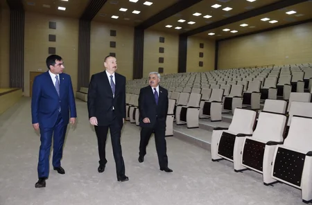 Prezident İlham Əliyev Bakı Ali Neft Məktəbinin kampusunun açılışında iştirak edib - YENİLƏNİB