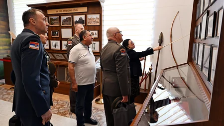 Belqrad Müdafiə Universitetinin nümayəndələri xüsusi təyinatlı təhsil müəssisələrində olublar