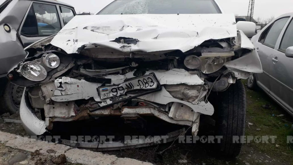 Kürdəmirdə yol qəzasında 2 qadın ağır xəsarət alıb