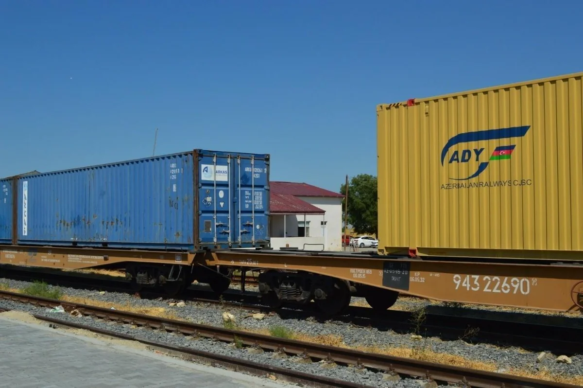 ADY: Konteyner blok qatarının işə düşməsi ilə platformaların dövriyyə müddəti 57 % azalıb
