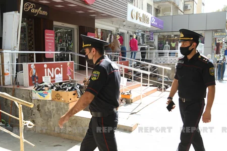 Bakıda ictimai nəqliyyatda və qapalı məkanlarda maska taxmayanlara qarşı reyd keçirilib
