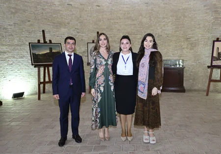 Leyla Aliyeva and Arzu Aliyeva visit Nakhchivan