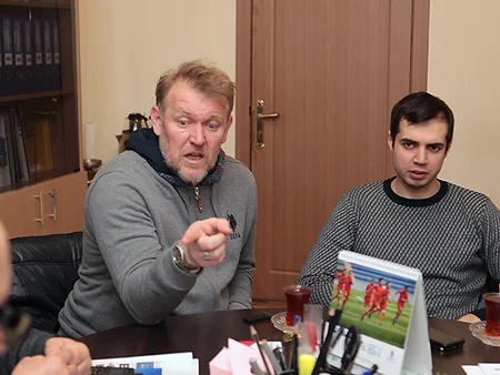 Robert Prosineçki AFFA Məşqçilər Komitəsinin üzvləri ilə görüşüb
