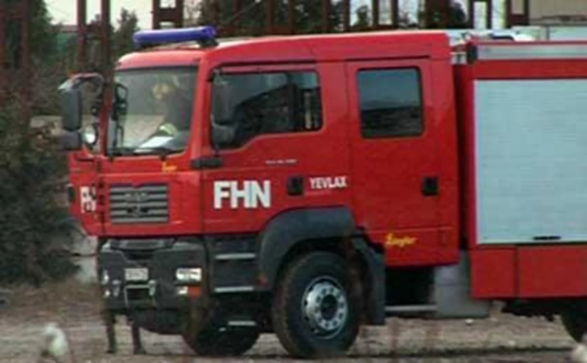 ​Sumqayıtda yanğın baş verib