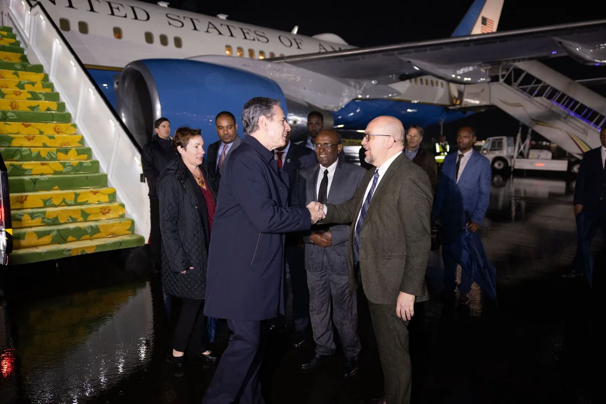 Блинкен находится с визитом в Эфиопии