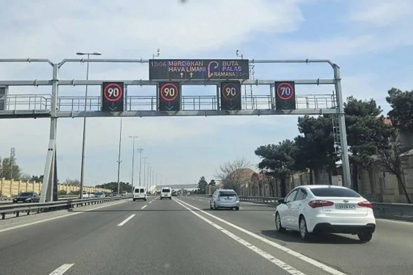 Zığ yolunda sürət həddi bərpa edilib