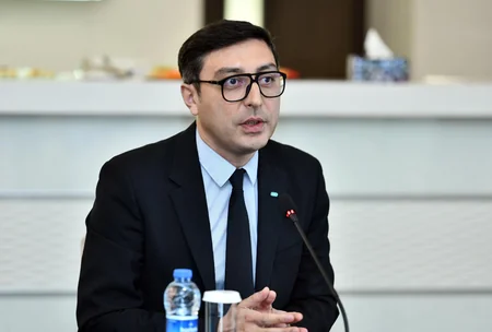 Fərid Qayıbov idman mediasının nümayəndələri ilə görüşüb