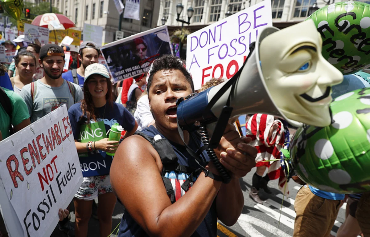 Protest held in Philadelphia before opening of US Democratic Party convention