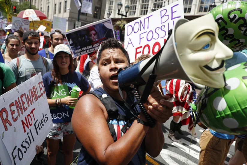 Protest held in Philadelphia before opening of US Democratic Party convention