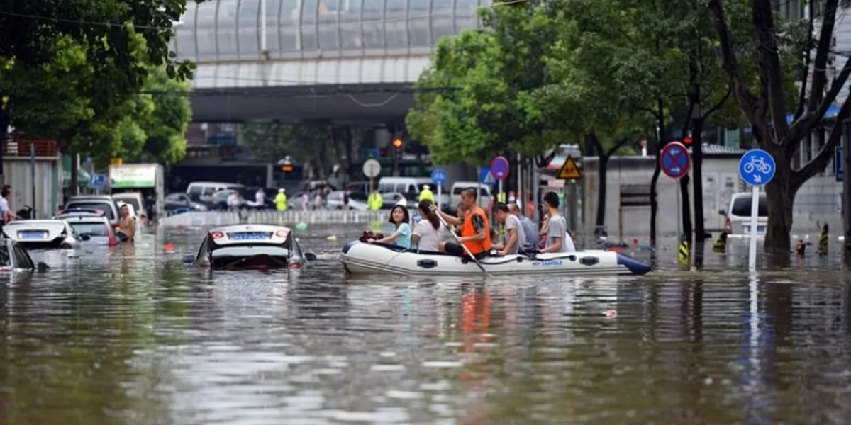 ​Çində daşqınlar 7 nəfərin ölümünə ölüb