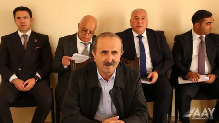 Saleh Məmmədov Tərtərdə vətəndaşları qəbul edib