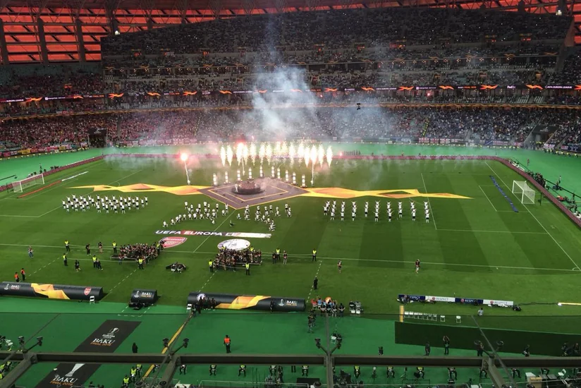 Opening ceremony of UEFA Europa League final held - PHOTO