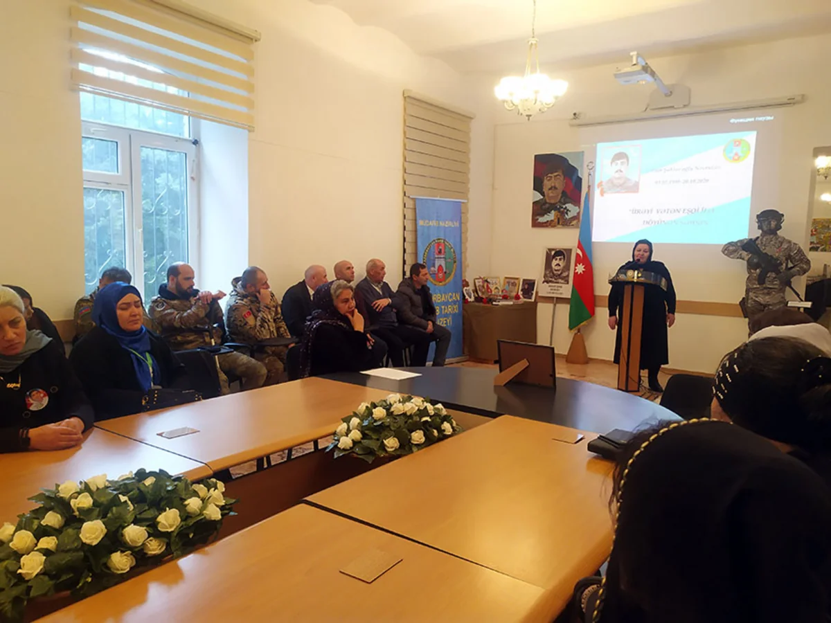 Vətən müharibəsi şəhidinin xatirəsi anılıb