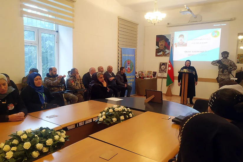 Vətən müharibəsi şəhidinin xatirəsi anılıb